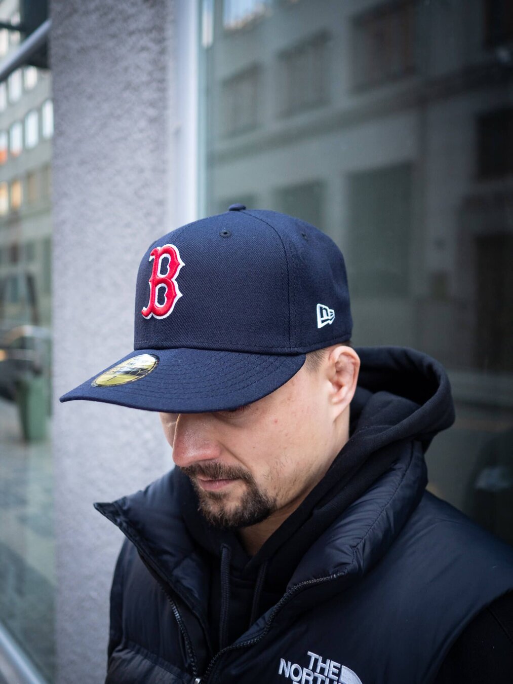 Boston red sox fitted cap online