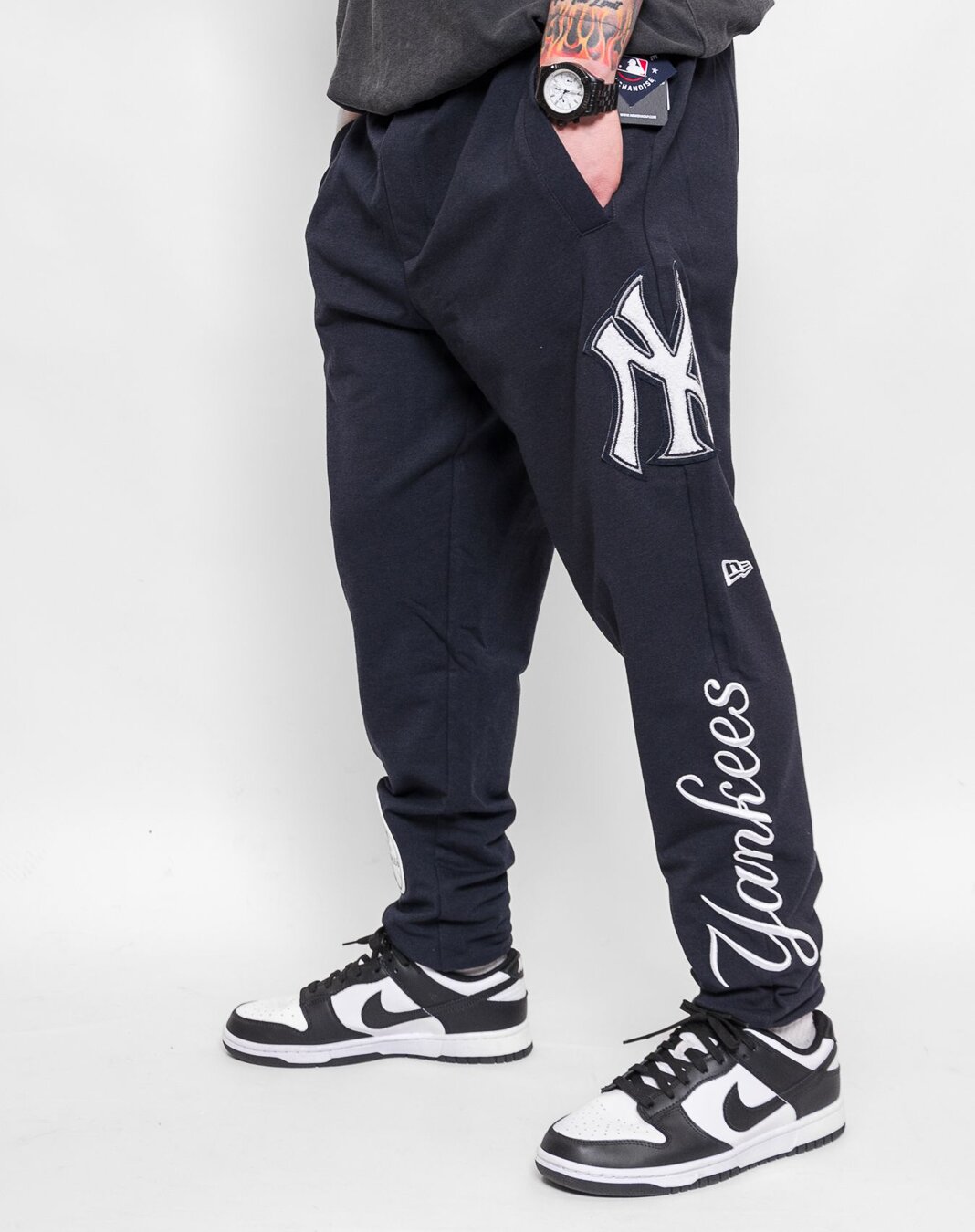 New Era MLB Elite Pack Joggers New York Yankees Sweatpants Snapbacks