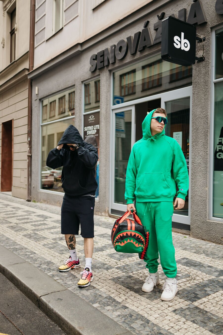 Champion street sales cuff pants