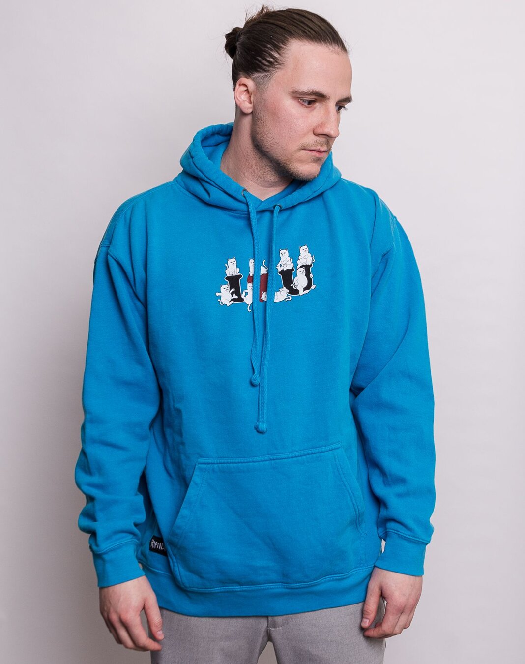 RIP N DIP I 3 U Hoodie Azure Blue RND9044 Hoody Snapbacks