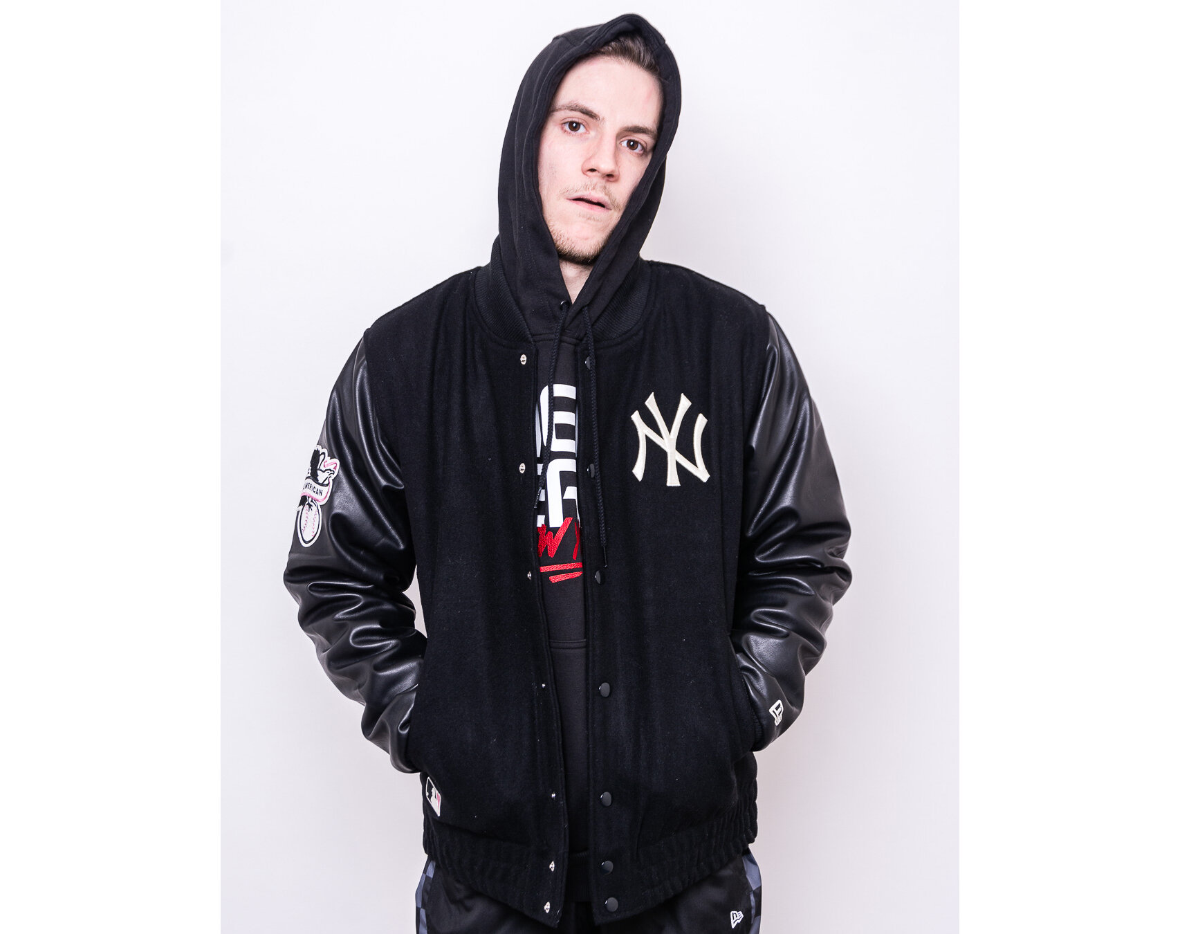 New Era New York Yankees Heritage Varsity Jacket Snapbacks