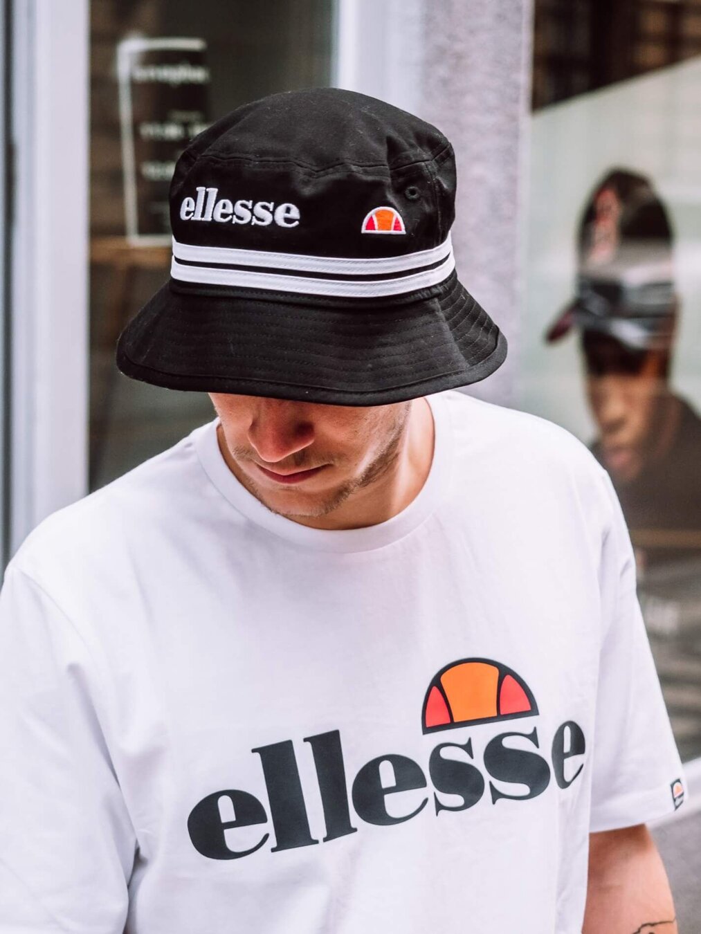 Black Hat Snapbacks Lorenzo - Bucket Ellesse SAAA0839