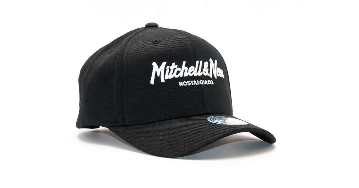 Mitchell & Ness Classic Red Snapback Cap - Verstellbare Baseballkappe Mit Stretchband