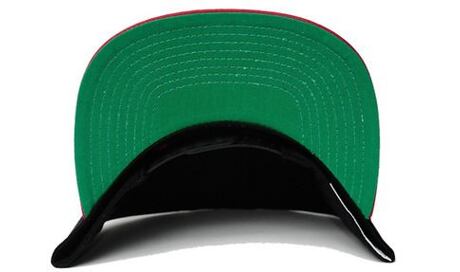 Why is the bottom of the visor green?