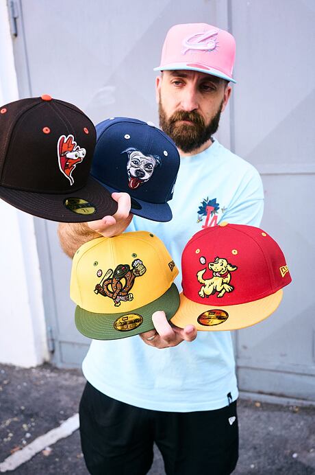 They're back! Unusual MiLB "Theme Nights" Fitted Caps