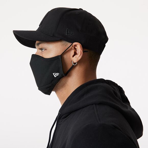 New Era Diamond Era Blank Black Face Mask