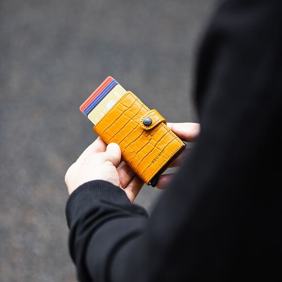 Secrid Miniwallet Cleo Ochre/Brown