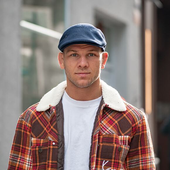 Kangol Bamboo 507 6736BC-DB404 Dk Blue Flat Cap