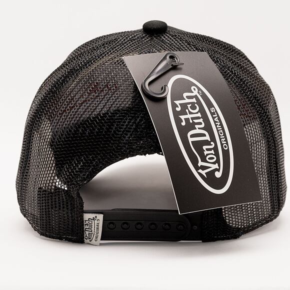 Von Dutch Boston Trucker Cotton Black/Black Cap