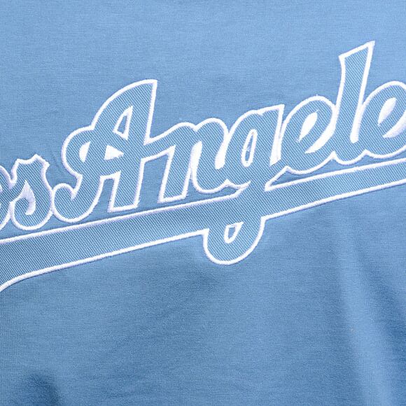 Triko New Era MLB World Series Back Print Oversized Tee Los Angeles Dodgers - Uniform Blue / Pastel