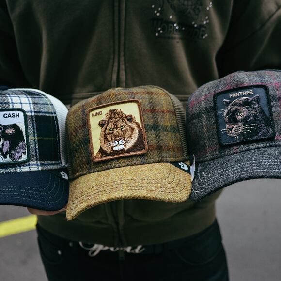 Kšiltovka Goorin - Trucker - Moon Cow - Navy