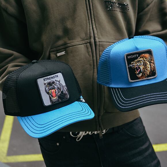 Kšiltovka Goorin - Trucker - Panther Fan - Black