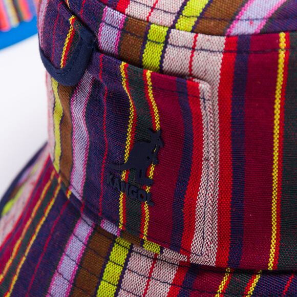 Klobouk Kangol - Multi Color Stripe Bucket - Preppy Multi
