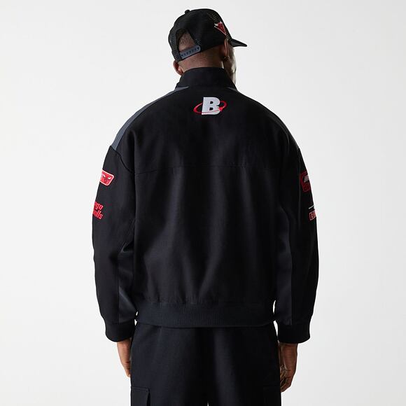 Bunda New Era - NBA Motorsport Jacket - Chicago Bulls - Black