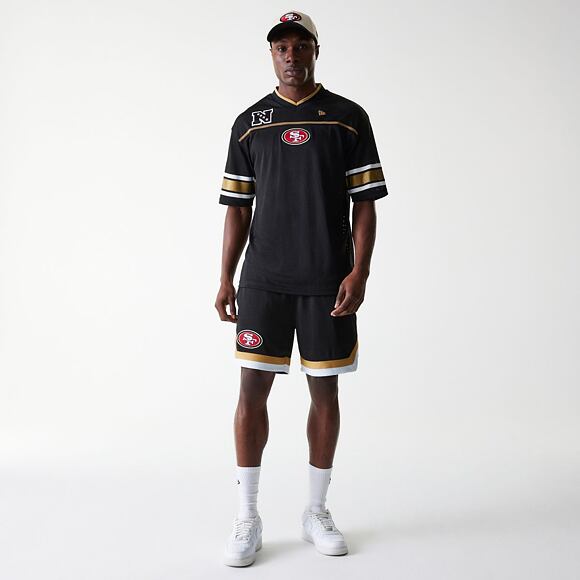 Kraťasy New Era - NFL Mesh Shorts - SF 49ers - Black