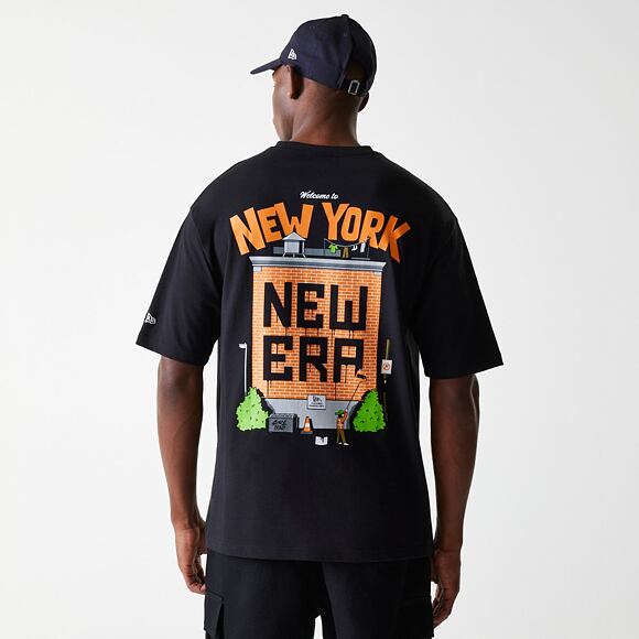 Triko New Era - Store Graphic Tee - Black