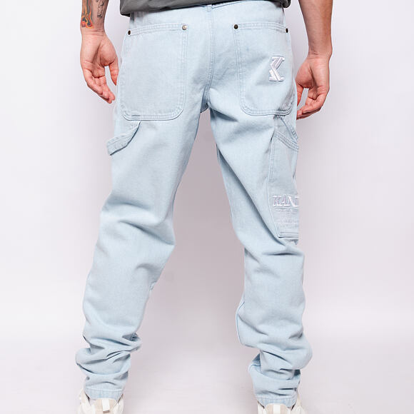 Džíny Karl Kani - KK Retro Tapered Workwear Denim bleached blue