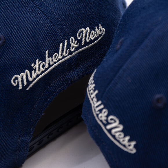 Kšiltovka Mitchell & Ness - Sand Storm Classic Red - Golden State Warriors - Navy/Sand