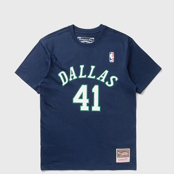 Tee Mitchell & Ness - NBA N&N Tee - Dallas Mavericks - Navy