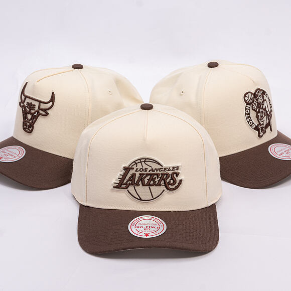 Kšiltovka Mitchell & Ness - NBA Fashion Basic 2T Pro - Los Angeles Lakers - Cream