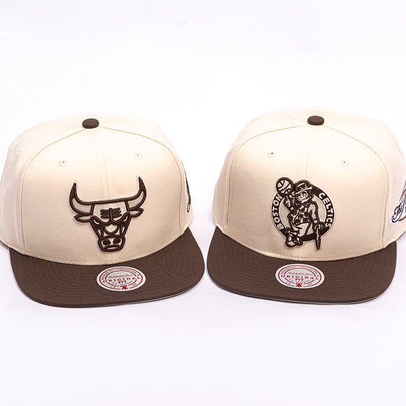 Cap Mitchell & Ness - NBA Fashion Basic 2T Snapback - Chicago Bulls - Cream