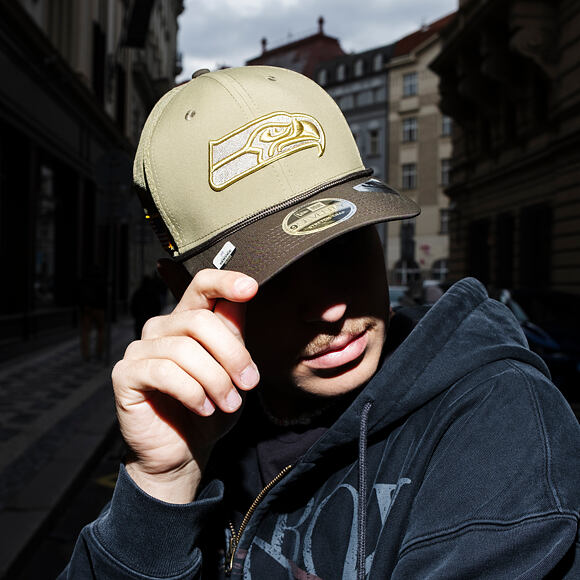 Cap New Era - NFL25 "Salute to Service" - 9SEVENTY Stretch-Snap - Seattle Seahawks 