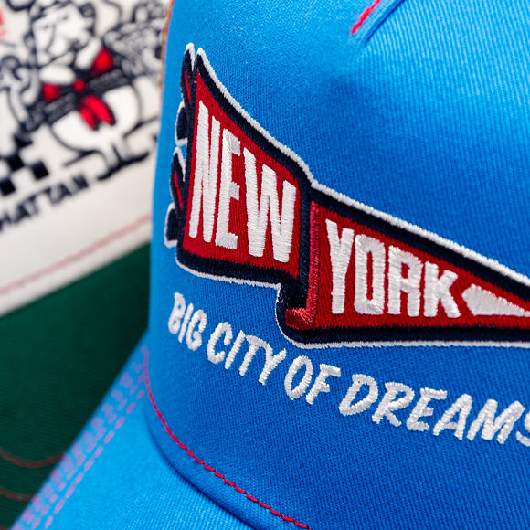 Stetson - Trucker Cap Flag by JJ Hats - Sky Blue