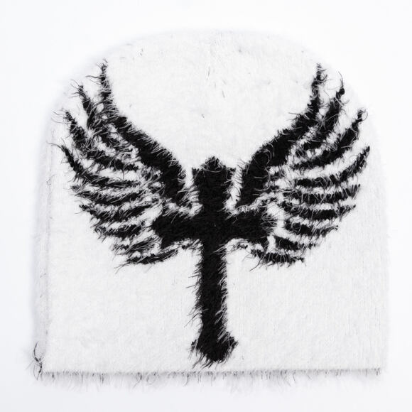 Kulich Reflection Luxury  Fuzzy Beanie - White