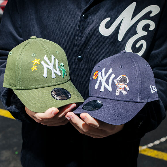 Kids Cap New Era - MLB Kids Space Icon 9FORTY - NY Yankees - Rifle Green