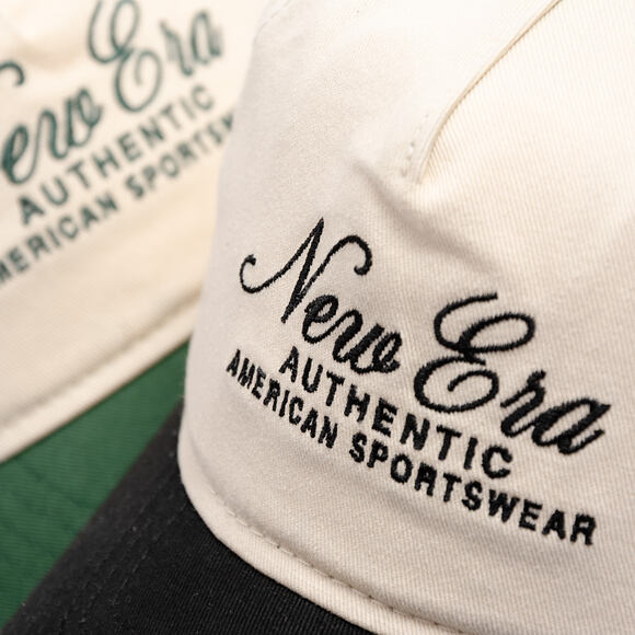 Womens Cap New Era - Branded Script 9TWENTY A-Frame - Cream