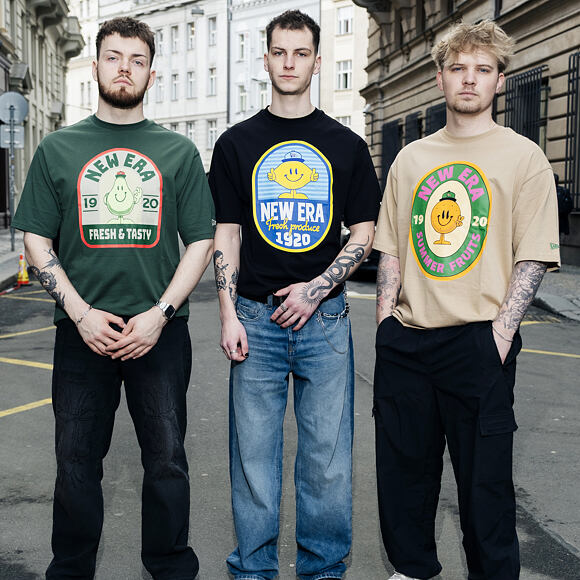 Tee New Era - Fruit Graphic Oversized Tee - Cilantro Green