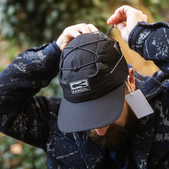 Cap Kangol - Reflective Speed 5-Panel - Black