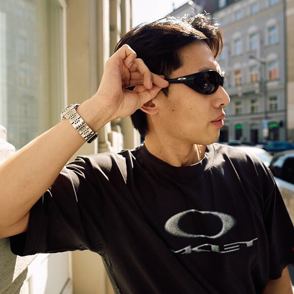 Tee Oakley - New Retro Tee X-Metal 3.0 - Shadow/Black