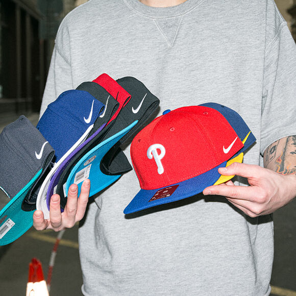 Cap Nike - Dri-Fit Pro - Philadelphia Phillies - Sport Red 62Q/Rush Blue 4EW