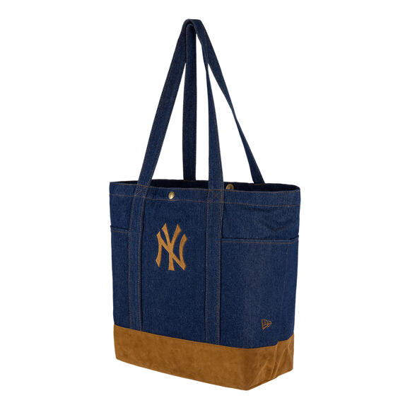 Bag New Era - MLB Suede Denim Tote - NY Yankees - Navy