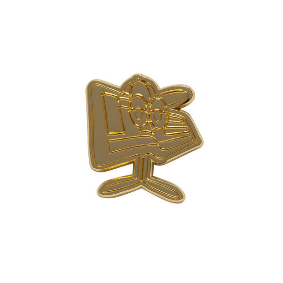Pin New Era - Branded Cap Pin Flag - Gold