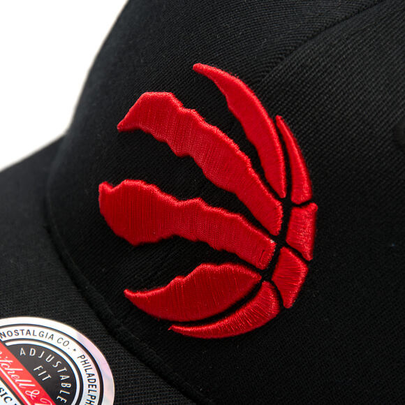 Cap Mitchell & Ness - NBA - Custom Patch - Toronto Raptors - Black