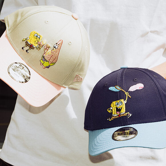 Kids Cap New Era - Spongebob 9FORTY - Spongebob - Ocean Blue / Blue