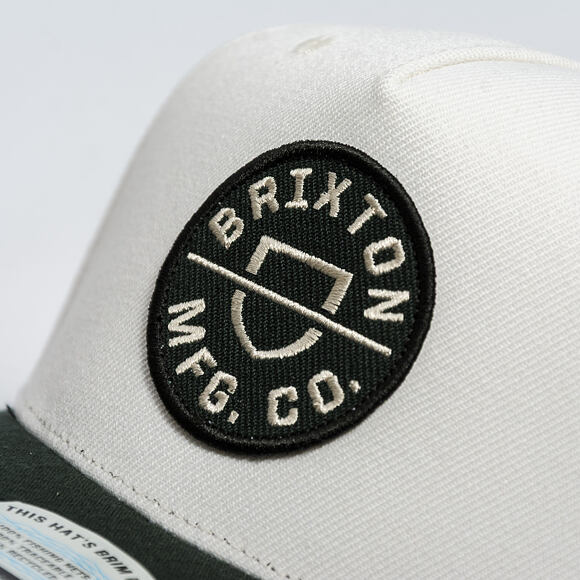 Cap Brixton - Crest C Mp Snapback - Black/Off White