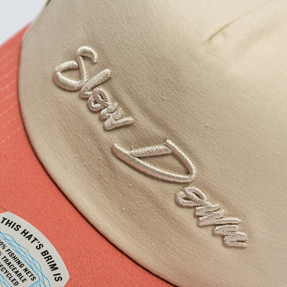 Cap Brixton - Slow Down Mp Snapback - Sublime Green Gingham/Whitecap