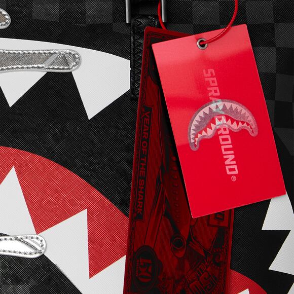 Bag Sprayground - Silver Side Drip Tote