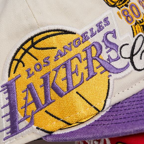 Cap New Era - NBA "Hardwood Classic Champions" 19TWENTY - LA Lakers - Chrome White / Team Color