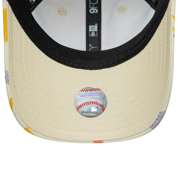 Kids Cap New Era - Branded All-Over Dino Print 9FORTY - Cream