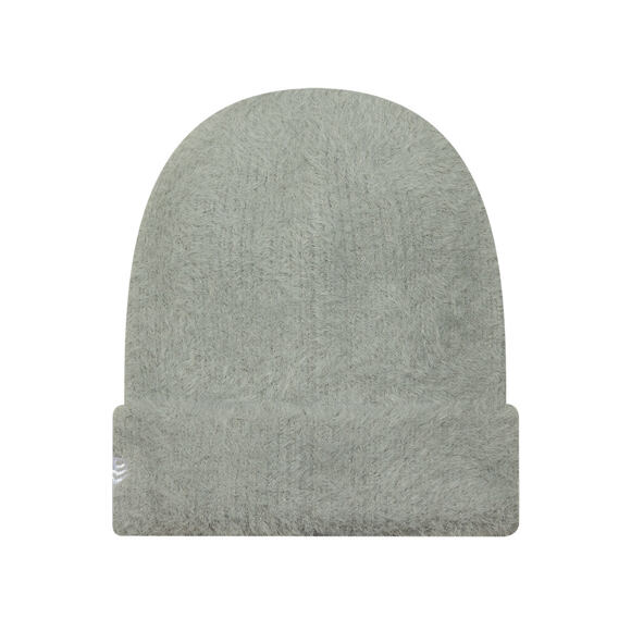 Womens Beanie New Era - MLB Fluffy Mohair Beanie Medium Knit - NY Yankees - Grey