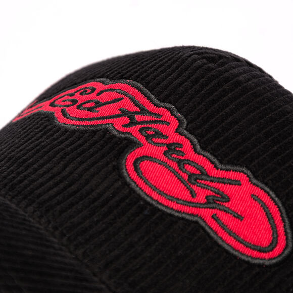 Cap Ed Hardy - Embroidery Applique Cord 5 Panel Trucker Cap - Black