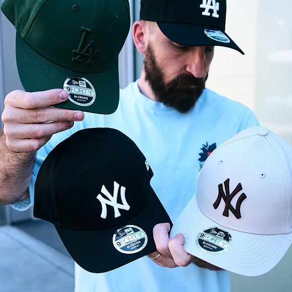 Cap New Era - MLB Seasonal 9FORTY M-CROWN - NY Yankees - Black