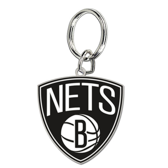 Keychain Wincraft - NBA - Cloisonne Key Ring - Brooklyn Nets