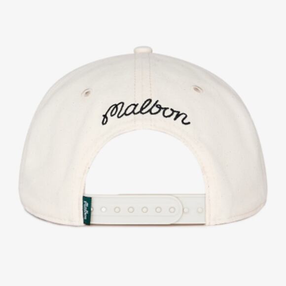 Cap Malbon - Velasco Snapback - Cream