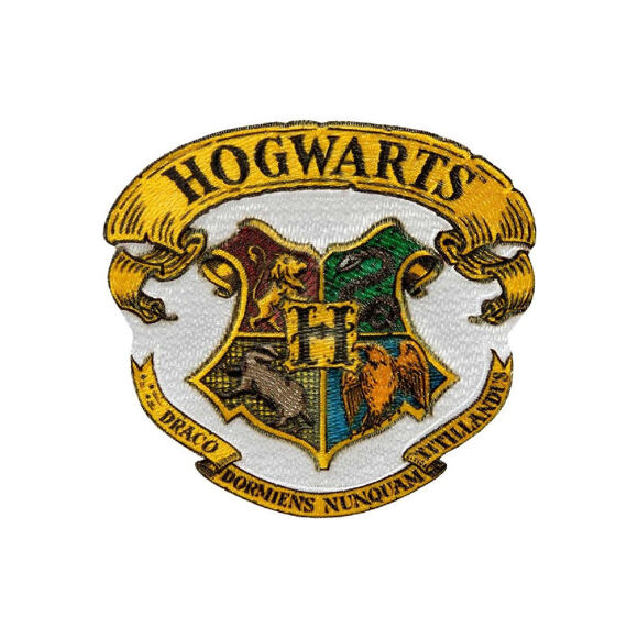 Patch Monoquick - Harry Potter Bradavice školní znak 6,3 x 5,7 cm