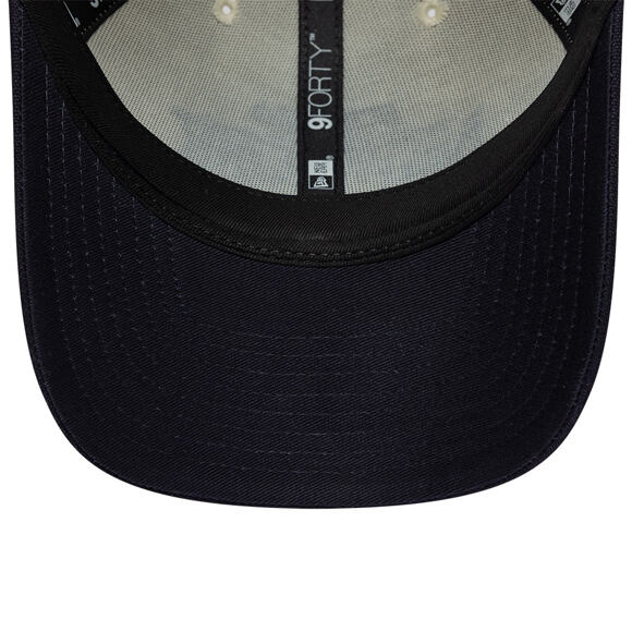 Cap New Era - Branded Wordmark 9FORTY M-CROWN - Cream / Navy
